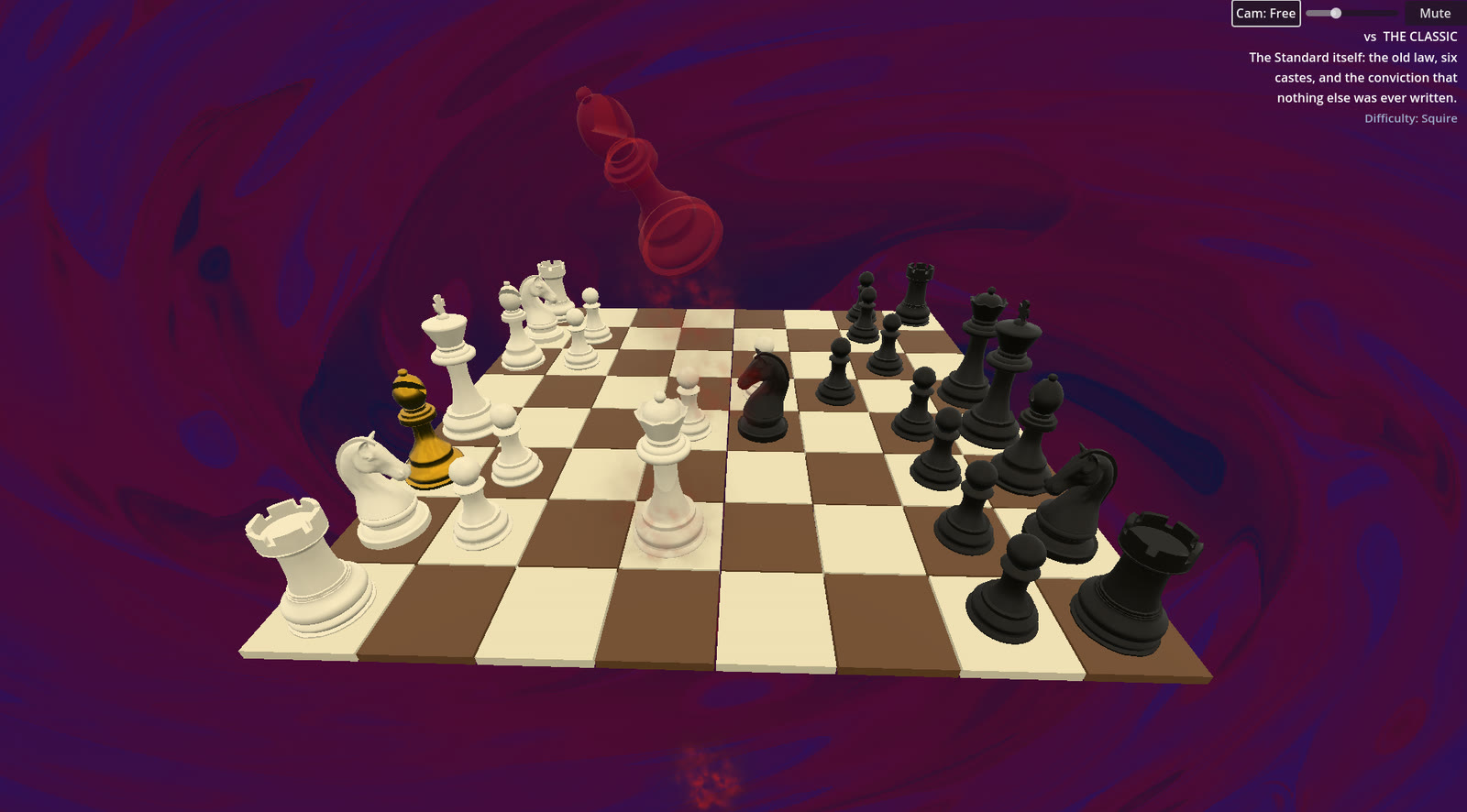 A full 8x8 game against The Classic